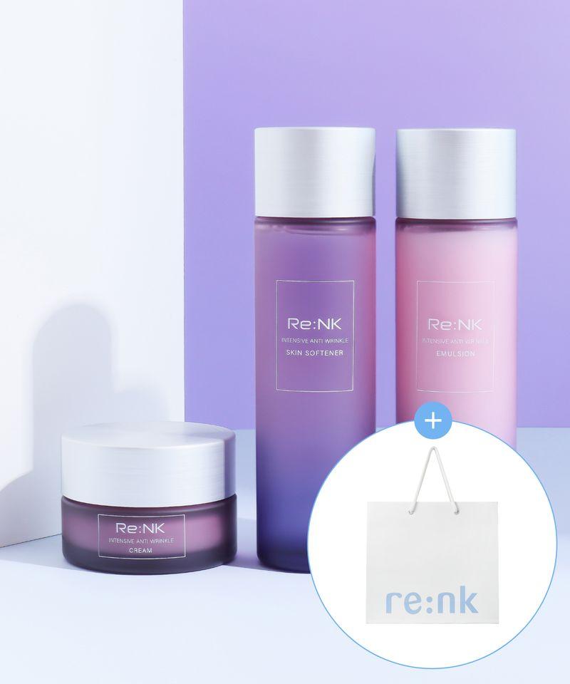 Intensive Anti-Wrinkle Skincare 3-Piece Set (Toner + Emulsion + Cream)