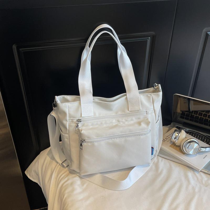 New fashionable large-capacity bag, mother casual messenger tote bag, dance yoga bag, shoulder women's bag.