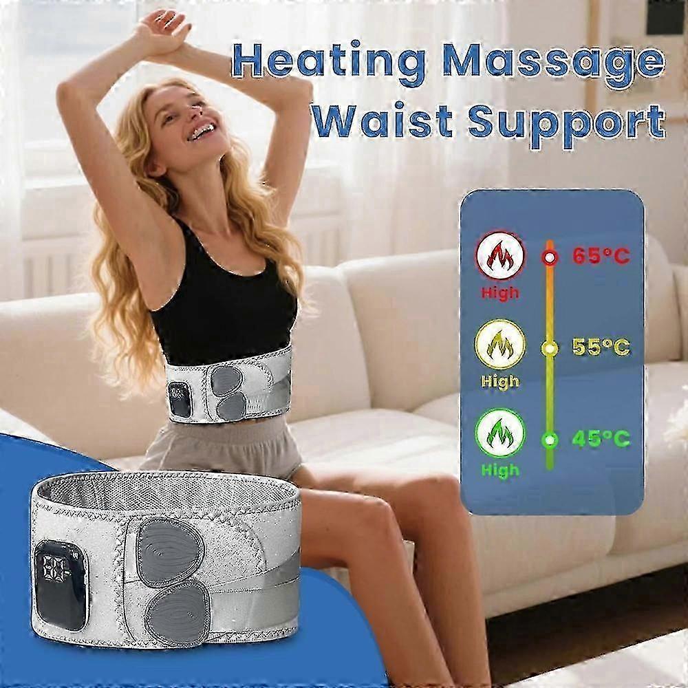 Hugterra Belt, Hugterra Belt Massager 2025, 3 in 1 Sciatica Belt with Heat Therapy
