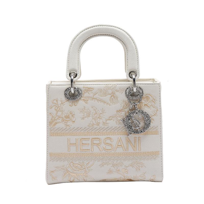 Modische leichte Luxus-Bestickte Konsortentasche, Einzelne Schulter-Crossbody, Hochwertige Handtasche