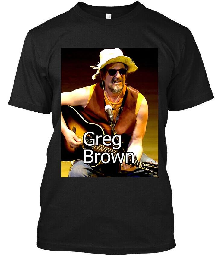 Greg Brown American Folk Singer Guitarist Musician T-Shirt S-5XL XS