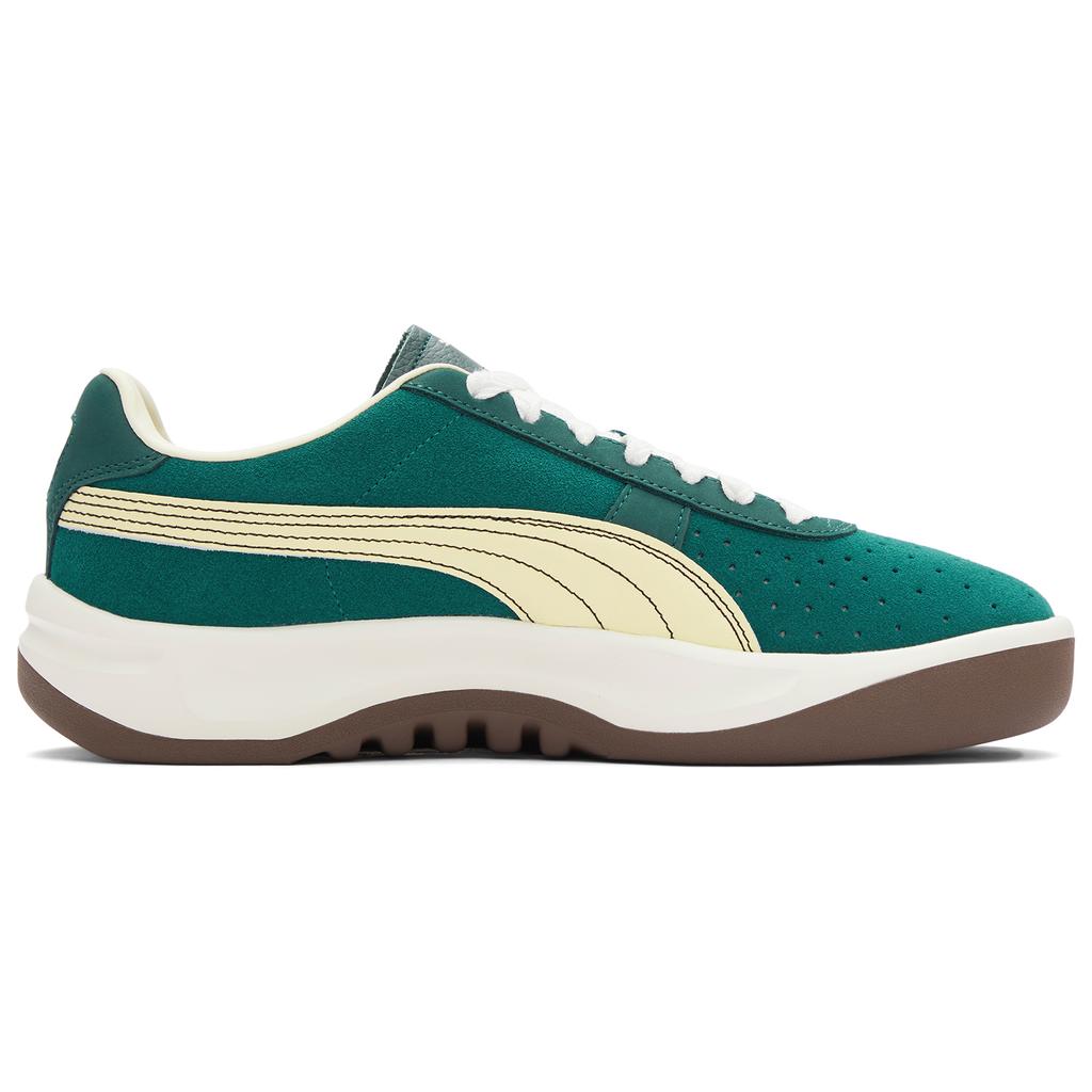 Puma GV Special Low Top Skateboard Shoes Men's White Green 399645-01