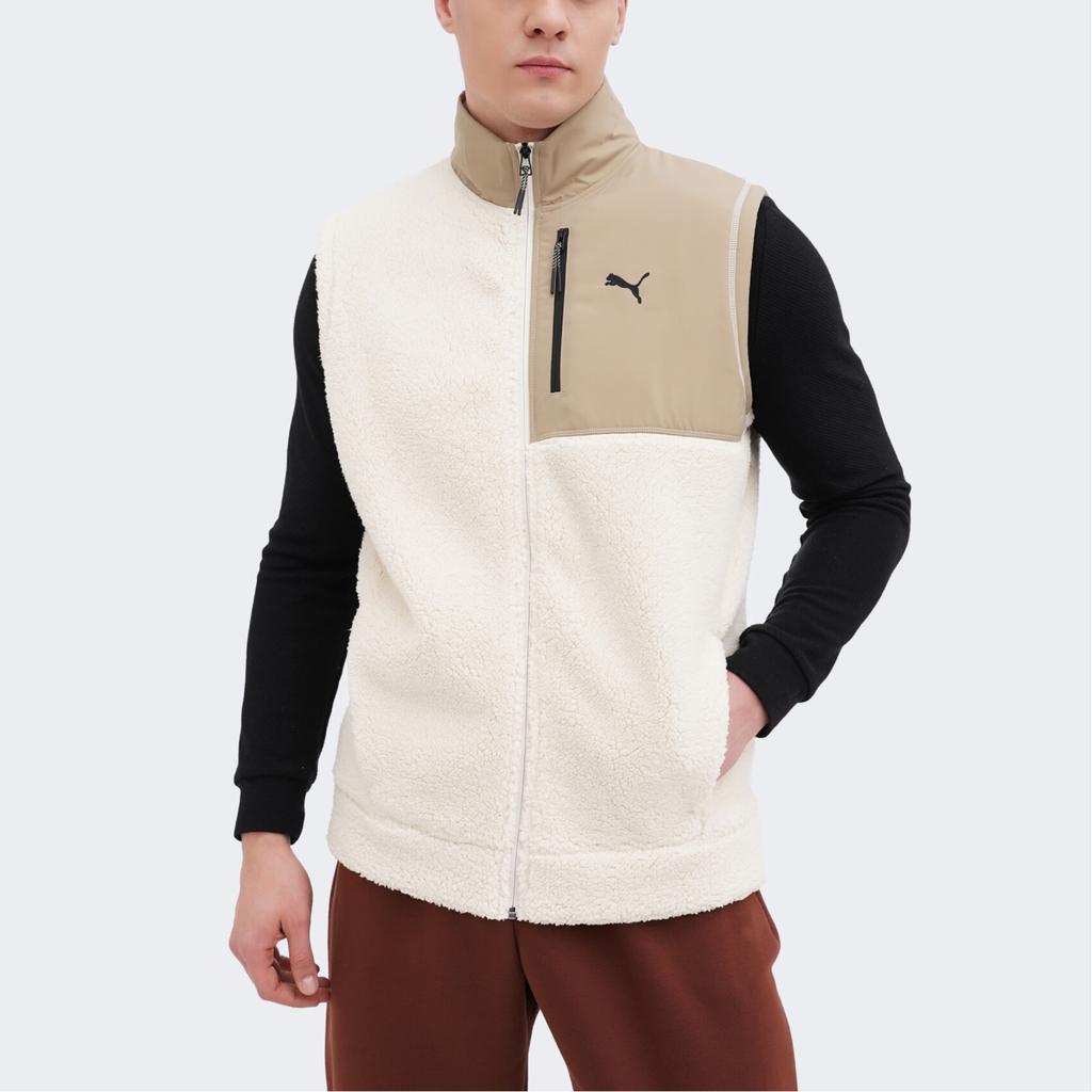 Puma Open Road Invernale Comodo Moda Casual Trendy Gilet Uomo gilet Bianco 681999-87