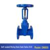 Z41X-16 DN100 Manual Rising Stem Elastic Seat Flanged Gate Valve for Tap Water