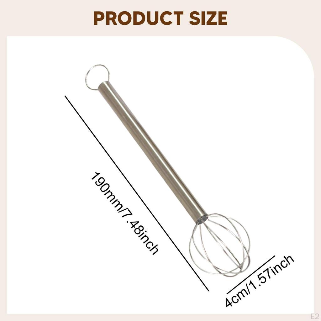 Messbecher Muddler Mixer, Brotmischwerkzeug, Tragbar, Küchenwerkzeug, Messlöffel Handbesen für Soße