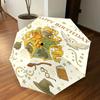 1PC Hogwarts Happy Birthday Umbrella-8-Rib Reinforced, Automatic Open, Lightweight & Durable, Cute Fashion Accessory for Outdoor, D2656