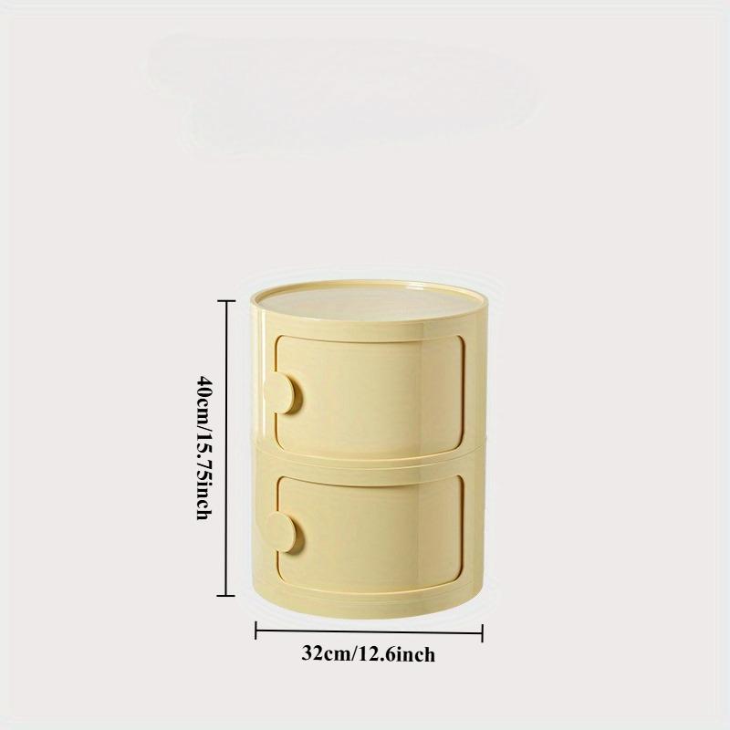 Aesthetic Side Table Simple Trendy Drawers Bedside Table with Handle Luxury Nightstand Storage Locker Bedroom Furniture
