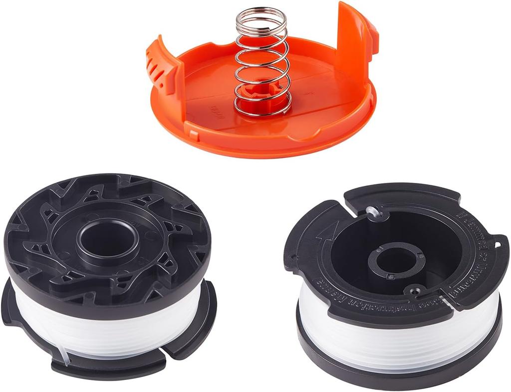 AF-100 Spool, AF-100 Replacement Spool Compatible with GH900 GH600 LST420 String Trimmer AF100 AF-100-3ZP AF-100-BKP, 0.065" String Trimmer Line