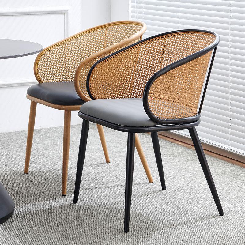 Rattan Woven Dining Armchair for Home, Restaurant, Cafe, Bar & B&B