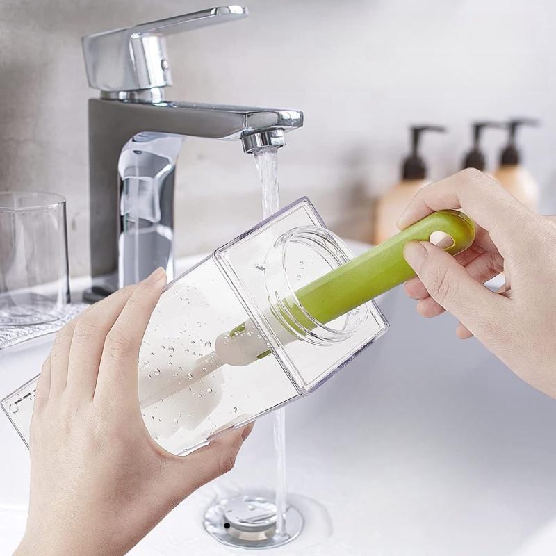 500ml/1000ml Transparent Milk Carton Water Bottle Creative Plastic Milk Juice Bottles Portable Clear Box Milk Storage Bottle