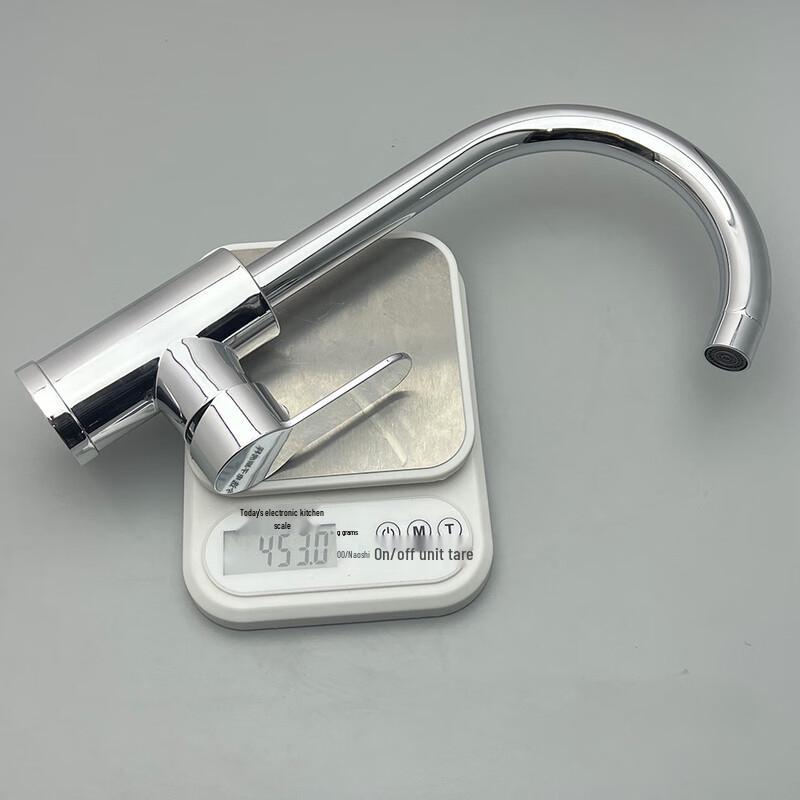 YIXI Kitchen Sink Faucet with 360° Swivel Spout