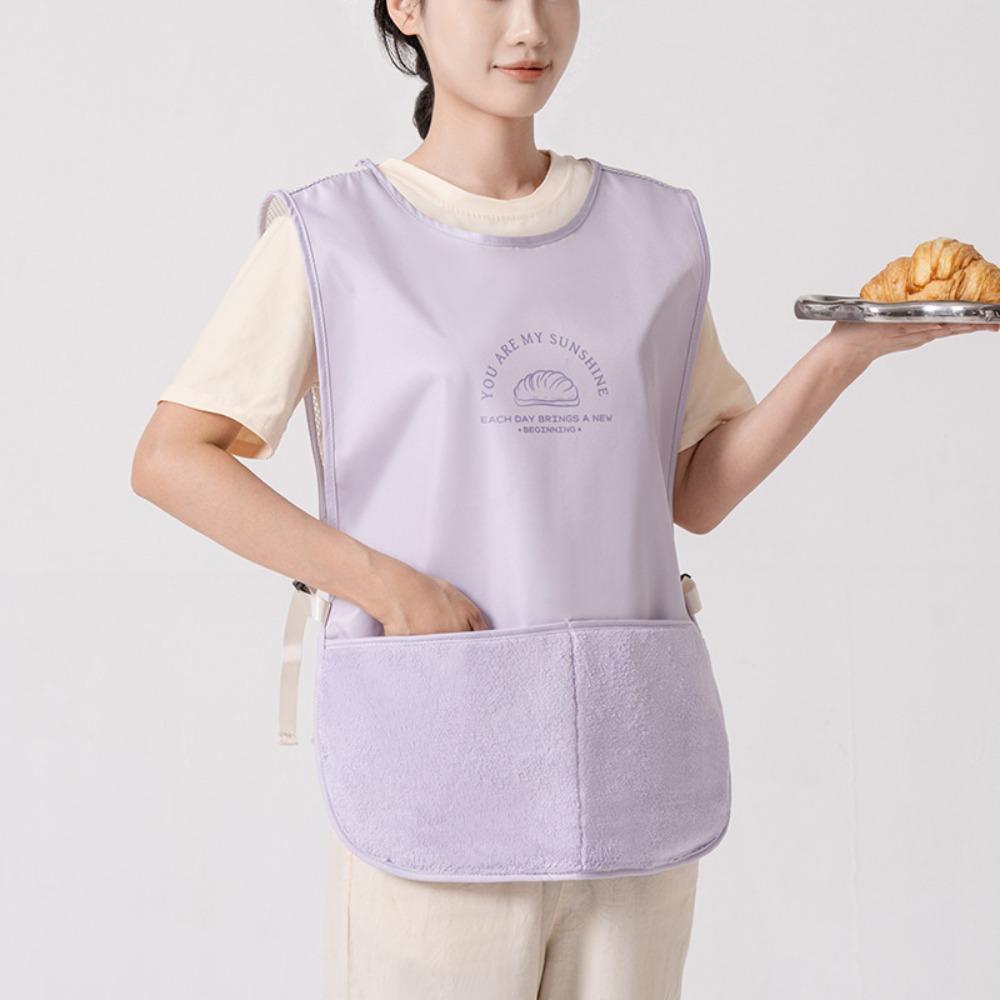 

Фартук с протираемыми руками, устойчивый к пятнам, водонепроницаемый, униформа для кофейни, аксессуары для уборки B