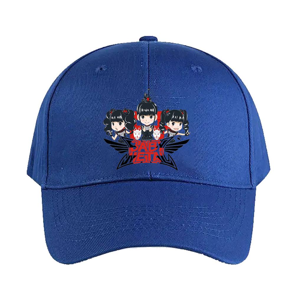 Japanese kawaii babymetal Metal band Caps Summer Adult Baseball Cap Adjustable with Curved Brim Duckbill Hat Protection Sun Hats