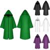 Stylish Star Wars Jedi Warrior Hooded Cloak Cape Robe Costume For Kids And Adults