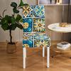 Spandex Seat Chair Cover Removable Slipcover Anti -Dirty Kitchen Cover For Banquet Wedding Dinner Restaurant Housse De Chaise 1pc for Home