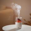 Creative Volcano Humidifier: Seven-Color Aromatherapy Diffuser for Home & Bedroom, Perfect Desktop Gift with Ambient Light
