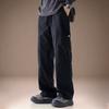 High-end American outdoor sports tooling charging pants men's summer thin loose drape quick-drying straight casual trousers