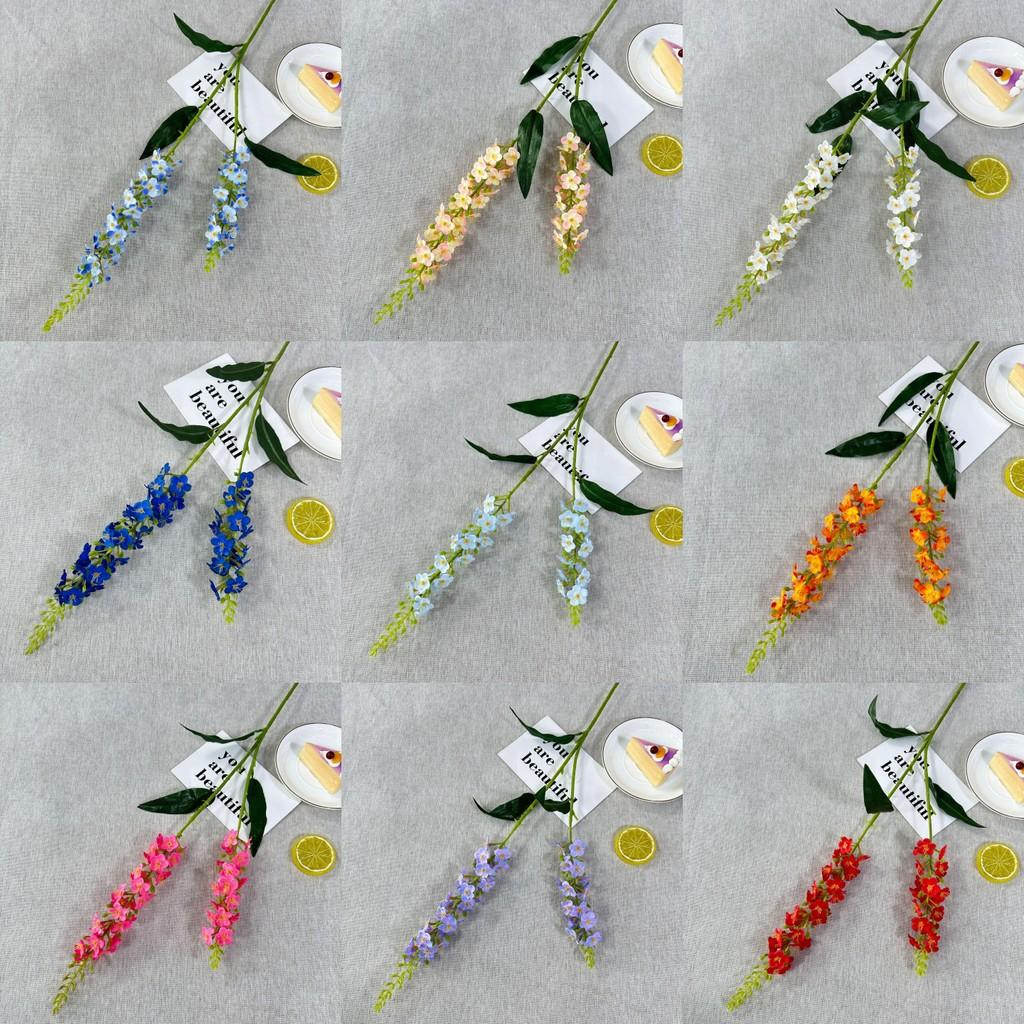 Wedding Silk Delphinium Flowers For Home Decor Photography Props And Event Display