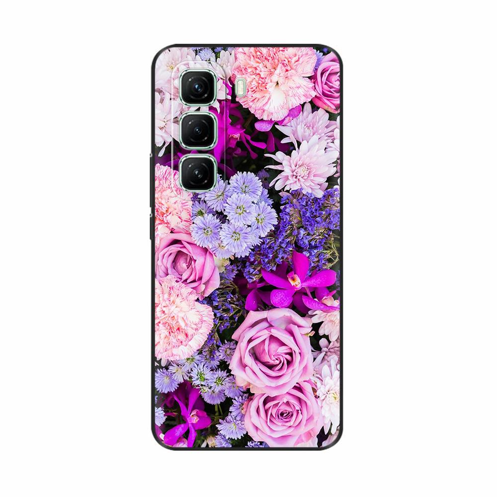 For Infinix Hot 50 5G 4G Case Cute Panda Pattern Silicon Back Cover For Infinix Hot 50 Pro Phone Case For Infinix Hot50 Pro Plus