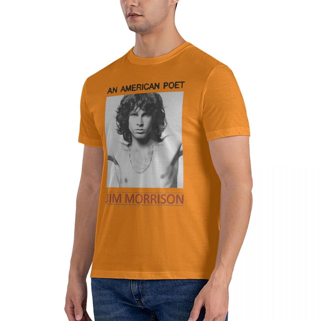Jim Morrison Fan T-shirt Music Tee Mens Womens All Sizes Cheap Sale 100 % Cotton T Shirts For Boys Cool Summer Tees