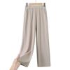 Bao Lian Duo Women's Summer Elastic Waist Wide-Leg Pants