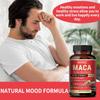 Maca-Wurzel-Kapseln, 8050 mg Äquivalent, 120 Kapseln, Maca-Mischung (Gelb Rot Schwarz)Kräuter-Nahrungsergänzungsmittel