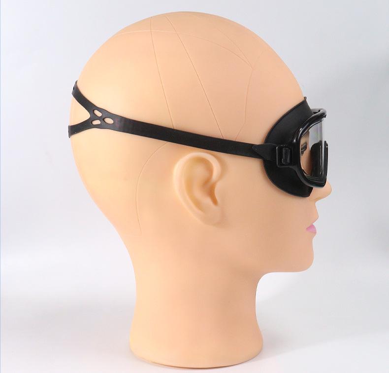 Dospělé protimlživé plavecké brýle s vysokým rozlišením a velkým rámečkem a potápěčská maska