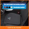 -Car Seat Height Increase Cushion Breathable Leather Pad For BMW 1 2 3 4 5 7 Series E46 E90 E60 F30 F10 E39 i3 i4 X1 X2 X3 X5 X4