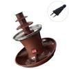 Máquina de Fonte de Chocolate Multiuso 3 Camadas Elétrica Fonte de Fondue de Chocolate para Derreter Doces e Mergulhar Queijo