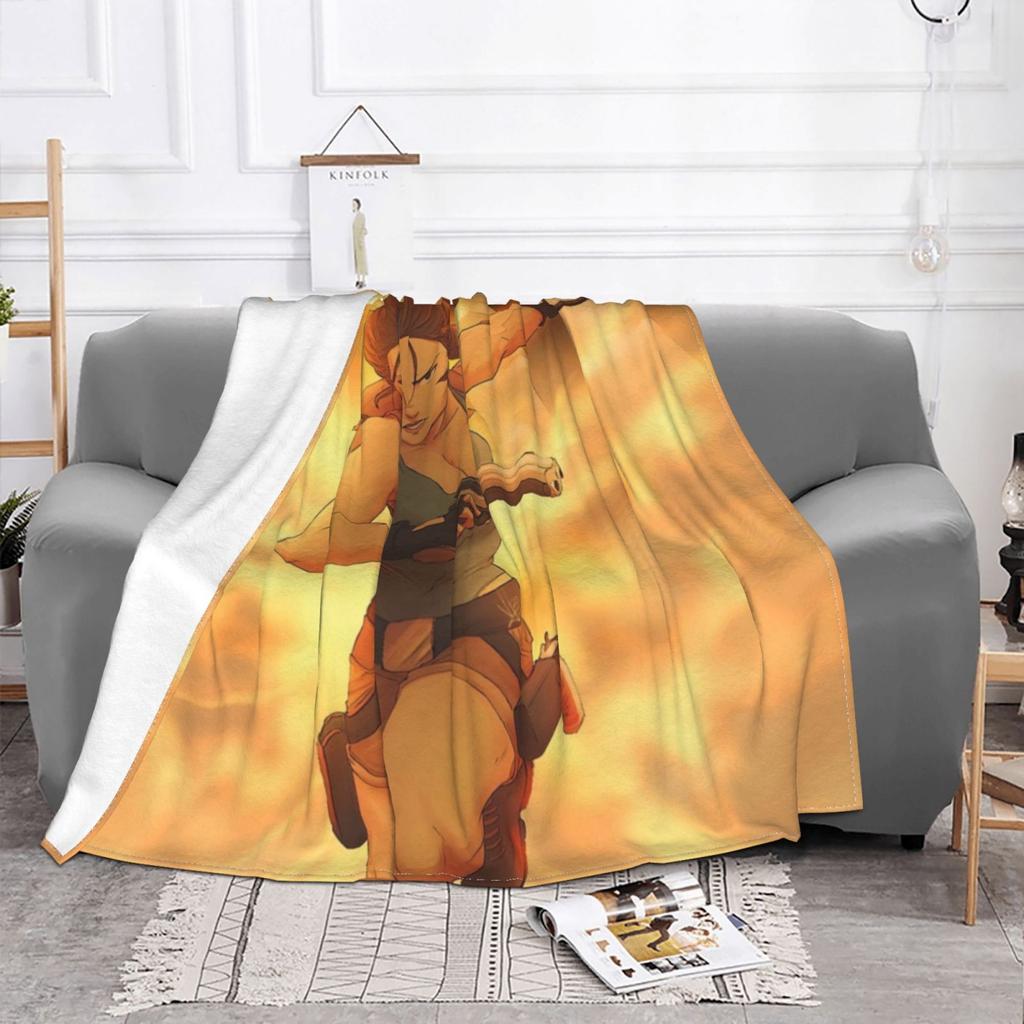 Tomb Raider Blanket Soft Warm Travel Portable Blanket Rise Of The Tomb Raider Tomb Raider Artwork Tomb Raider Lara Croft Tomb