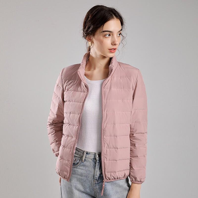 

G·TENNA NB-82002 Women s Stand Collar Lightweight Down Jacket 2XL