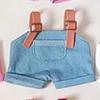 Dolls Clothes Accessories (No Dolls) Doll Clothes Outfit Set Handmade Hat & Clothes Accessories for 17cm Doll