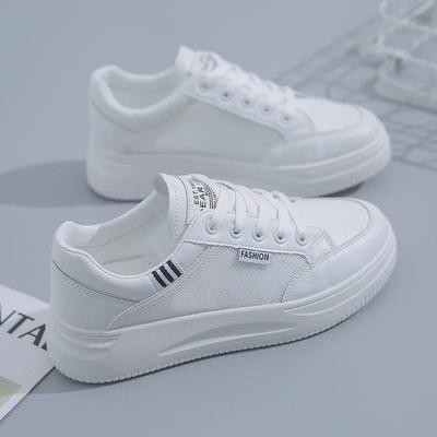 Atmungsaktive Damen-Laufschuhe aus Mesh, weiß - Frühjahr/Sommer 2025, lässig, vielseitig & leicht
