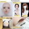 100% Silicone Head Standard Wig Suitable for 130-180CM Sex Doll Body 2 Connection Methods GJ-ZP016