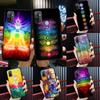 Mandala Chakra Yoga Case For Oppo A15 A16 A17 A52 A72 A76 A96 A54 A74 A94 A54S A57S A58 A78 A98 A57 A77 Cover