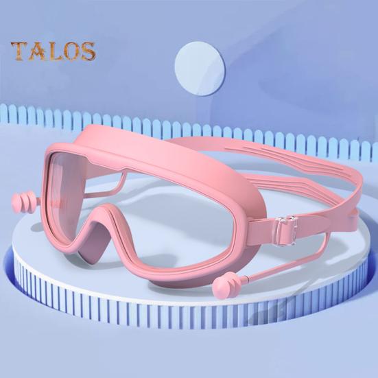 Adults Swim Goggles Anti-Fog Large Frame Pool Goggles High-Definition Wide View Swimming Glasses for Men Women