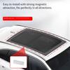 Magnetic Car Sunroof Cover Breathable Mesh Ventilated Roof Sunroof Mosquito Net Anti-mosquito Sunshade Universal for Car