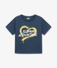 SUPRA Women'S Heart Spray T-Shirt (Navy)