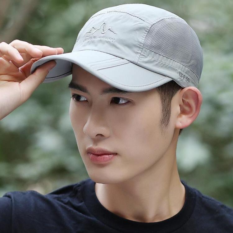 Hat Men's Summer Long Brimmed Duck Tongue Hat Outdoor Sunscreen Hat Sunscreen Baseball Hat Women's Hat