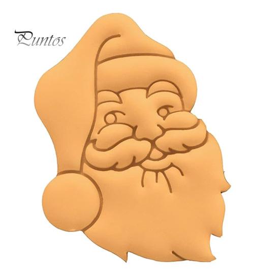 Snowman Shaped Cookie Mold Snowball Santa Claus Christmas Cutting Reusable Festive DIY Biscuit for Holiday Party Exquisite Workmanship