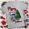Stitchmas Christmas Tshirt Funny Unisexs And Unisexs Tee Mc