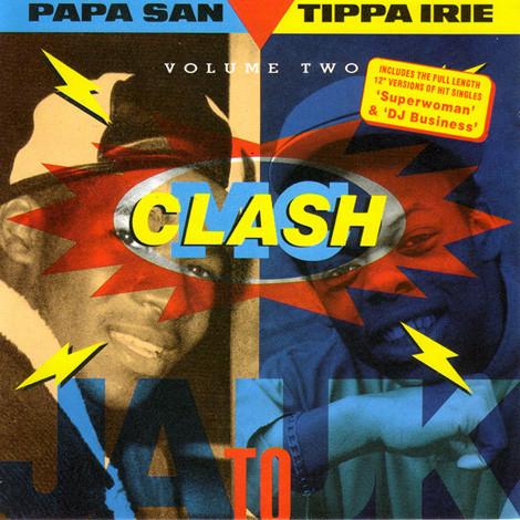 

LP Record PAPA SAN TIPPA IRIE JA To UK MC Clash Volume 2 FADLP007 FASHION 1988 UK Reggae Ska Dub Used