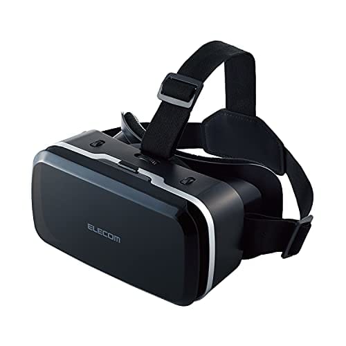 Casque VR ELECOM Type Standard Compatible avec Smartphones Noir VRG-M02BK