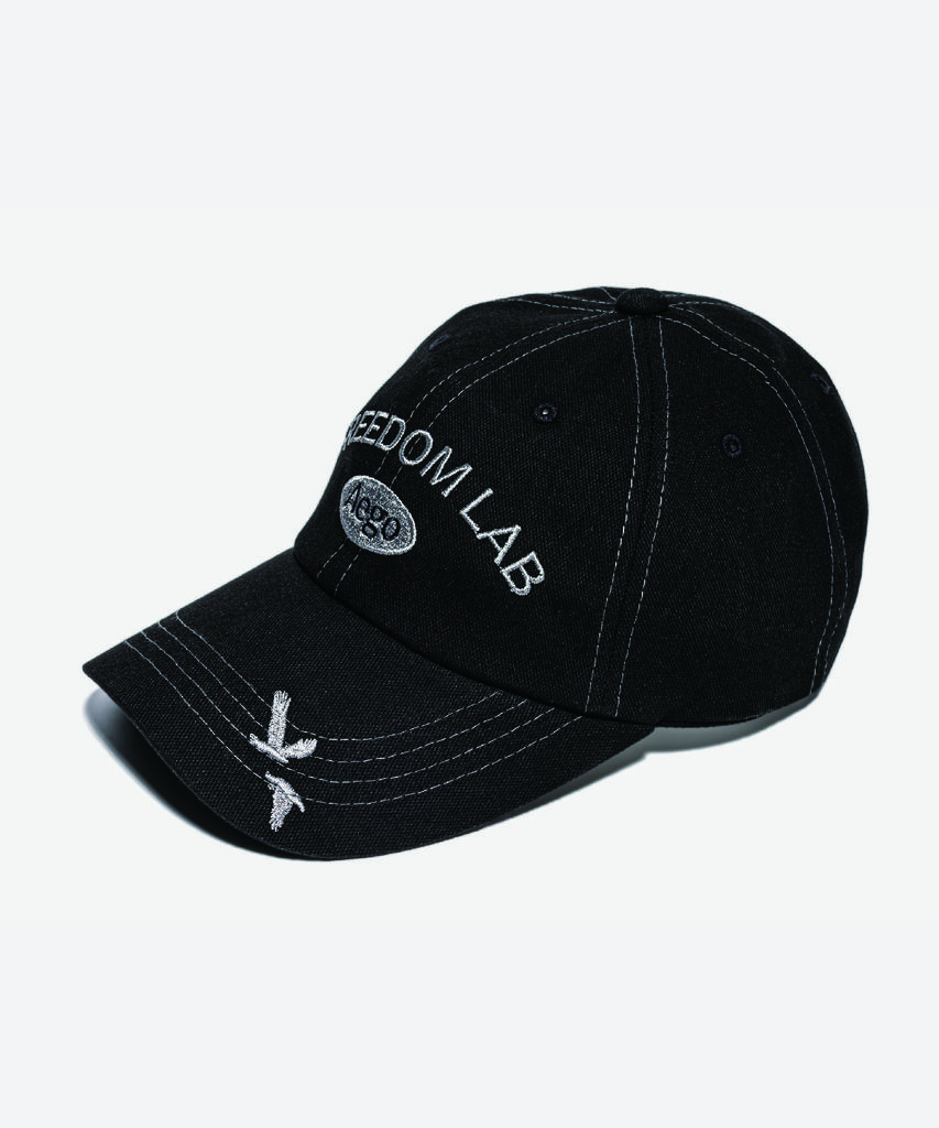 AEGO FREEDOM LAB Signature Logo Cap_Black