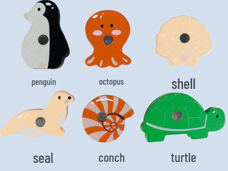 Cross-Border Animal Balance Stacking & Shape Recognition Puzzle Toy