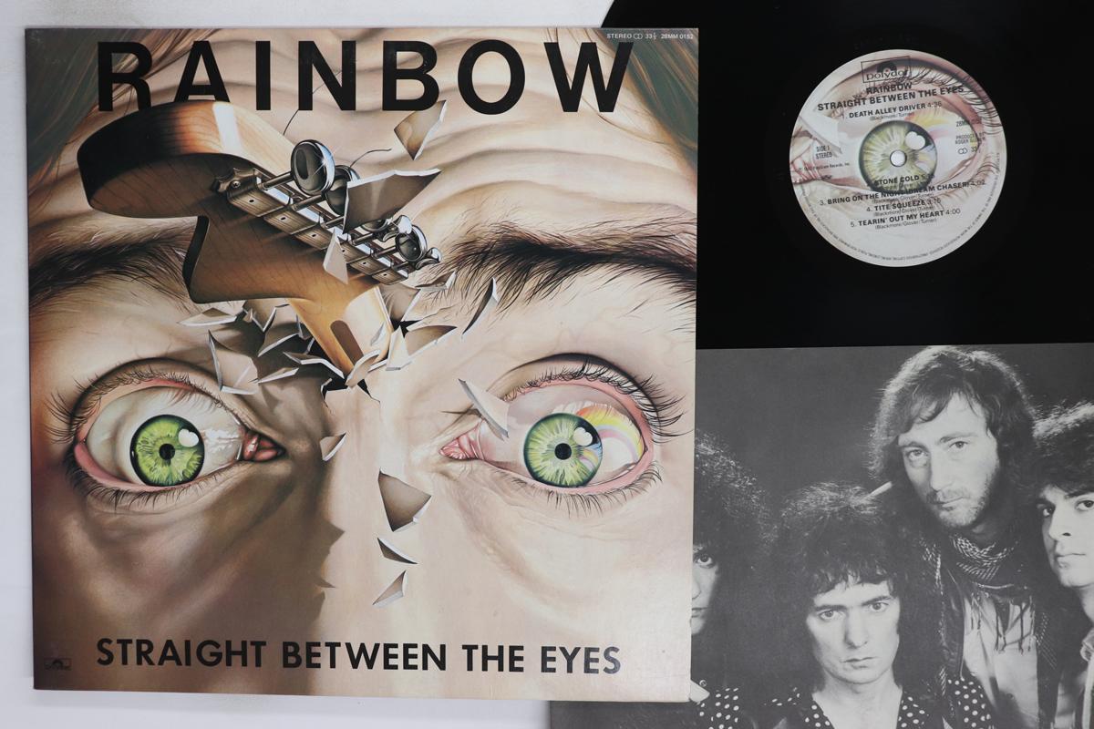 Виниловая пластинка RAINBOW  Straight Between The Eyes 28MM0152 POLYDOR 1982 Япония Рок Б/у
