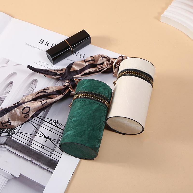 Vintage Women's Coin Purse: Cute Lipstick, Earphone & Key Bag for Students