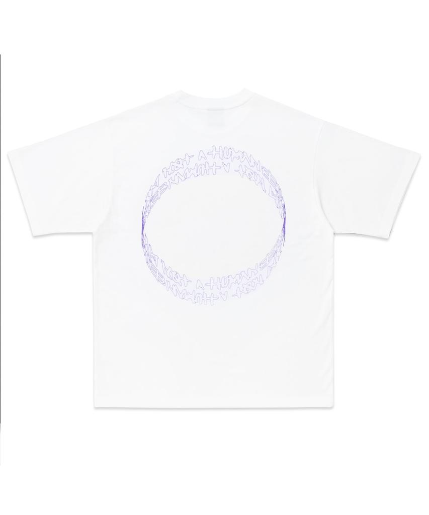 Aimnaseohyumeonbiing Circle Logo Tee - White
