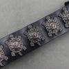 Unisex Heavy Duty Genuine Leather Studded Turtle Punk Belt