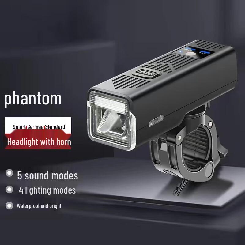 GEETHA Smart Bicycle Headlight & Horn